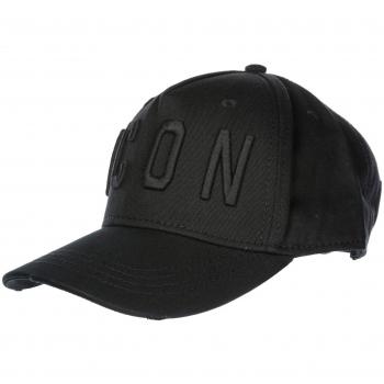 One‑Size DSquared2 Black Baseball Cap – Adjustable Design