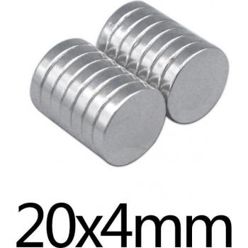 20x4mm Powerful Neodymium Magnets