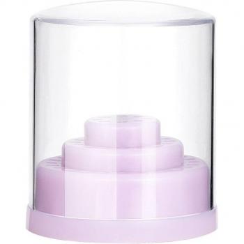 Nail Drill Bit Organizer with Lid