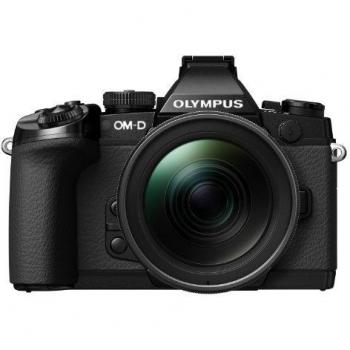 Fotocamera Olympus E‑M1 16,3 MP Kit Obiettivo EZ‑M 12‑40 mm Display LCD TFT 3″ Nero