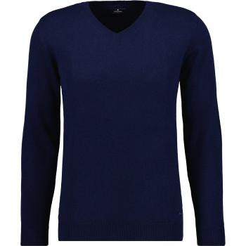 RAGMAN Herrenpullover, Rundhals, marineblau, Größe 54