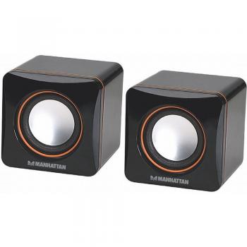 Miniature Manhattan 2600 Stereo Speakers with In‑Line Volume Control