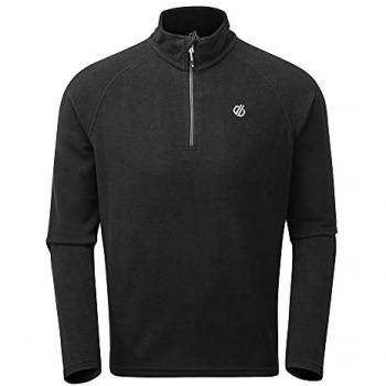 Dare2b Freethink II Fleece-Pullover für Herren, Schwarz, Größe XL