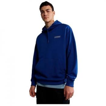 Napapijri Herrenpullover mit Kapuze Morgex – Blau, XS Größe