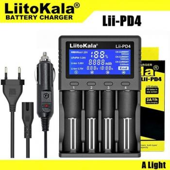 LiitoKala Lii-PD4 Lithium-Ionen Ladegerät