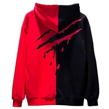 Jumper Uomo XIAOYAO Techwear Hip Hop con Patchwork