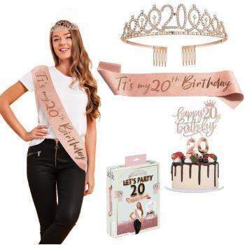 Pack de décoration 20 ans