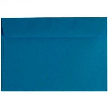 25 farbige Umschläge / Din C6 / blau