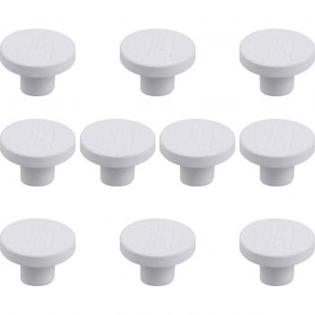 Soporte de acrílico para acuario, base de coral, 10 Uds. (blanco)