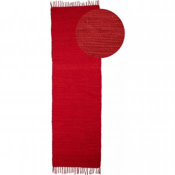 Kilim Chindi Uni – Handgewebte Fransteppichplatte in Einfarbigem Design