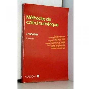 Methodes de calcul numerique (Enseignement Ph)