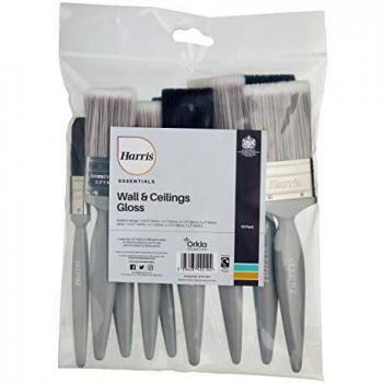 Harris Essentials Wall, Ceiling & Woodwork Paint Brush Set Pack of 10 -101011007