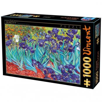 Sonnenblumen von Van Gogh 1000‑Stück-Puzzle – D‑Toys Edition