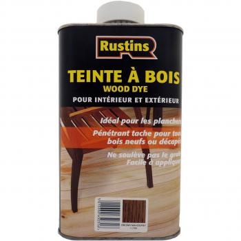 RUSTINS Wood Dye Brown Mahogany 1ltr