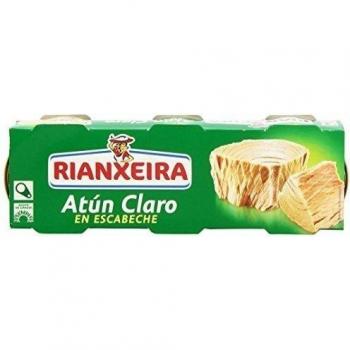 Atún Claro Rianxeira en Escabeche 3 x 52 g
