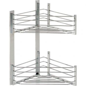 BELTRAN 4013 Jabonera Doble Cromo Adhesivo