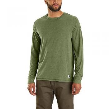 Carhartt Leichtes Langlebiges Relaxed Fit Langarmshirt 2XL Grün