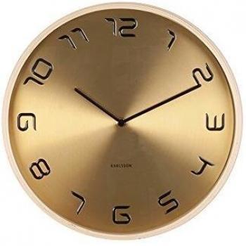 Karlsson Goldholz Wandzeitmesser Bent Wood