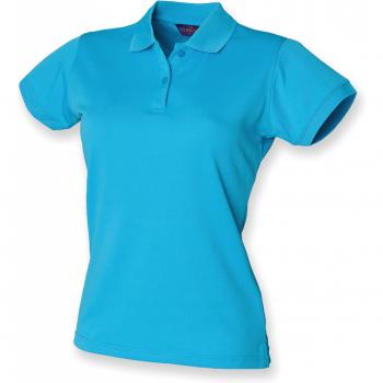 Henbury Damen Cool Plus Mikro-Pique Polo