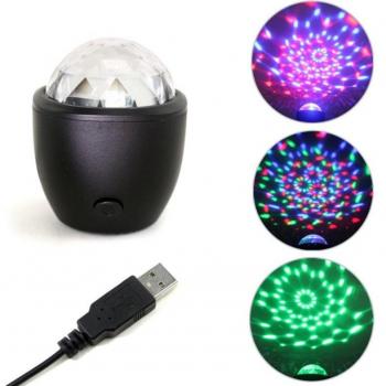 Multicolor USB Disco Ball Light