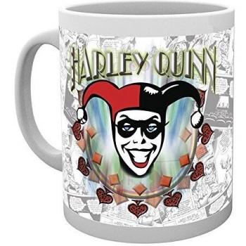 GB Eye Ltd, Tazza Batman Comic Harley Quinn Logo