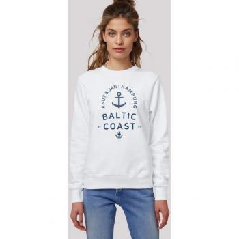 Ostsee Sweatshirt Knut & Jan in Weiß, Größe XXL