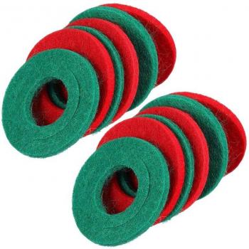 Kit de Terminals Batterie Anticorrosion – 12 pièces couleur rouge/vert
