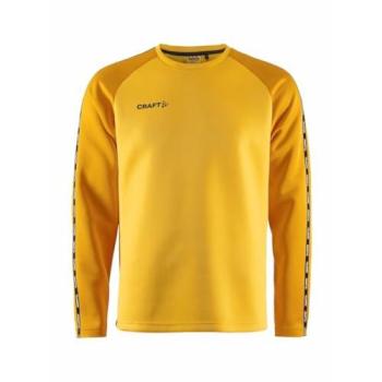 Crewneck Pullover Herren – Craft Squad 2.0 – Gelb – 3XL