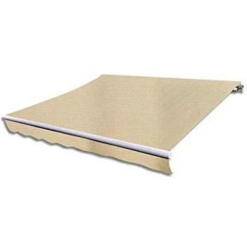 VidaXL Cream 400 cm Motorized Canopy Awning