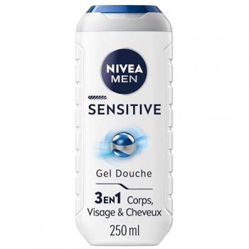 Nivea Men Care 3en1 Douche, Shampoing & Gel Visage