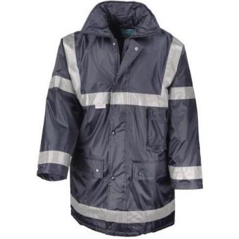 Result Work-Guard Herren Arbeitsmantel in Dunkelblau