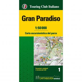 Gran Paradiso 1:50.000. Carta escursionistica del parco. Con Libro: Gran Paradiso. Guida del parco