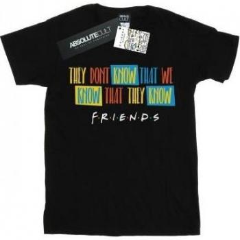 Don’t Know Friends – Maglia a Maniche Lunghe in Cotone