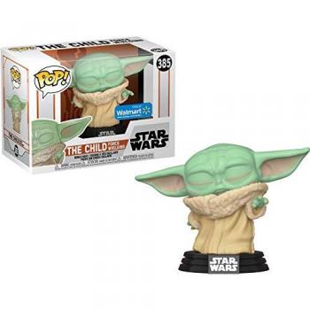 Figurine Funko Pop Bobble Head Star Wars Le Mandalorien N°385 L'Enfant en Action