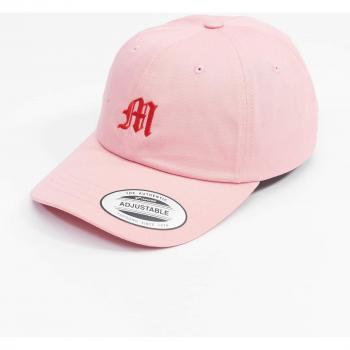 MisterTee Unisex Pink Letter Snapback Cap