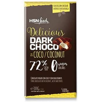 Chocolate Negro 72% Cacao y Coco