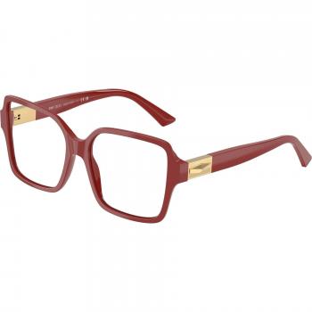 Jimmy Choo Women's Red Squared Corrective Glasses