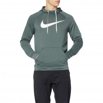 Herren-Nike Swoosh Dry PO – Mineral Spruce/White, S-Size