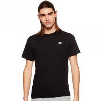 Nike Club Men's T-Shirt Black Size Small