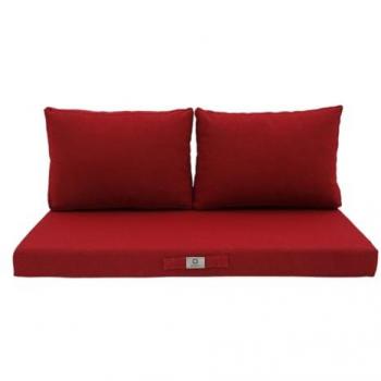 Burdeos Jaspeado Patio Cushion 120x60 – Sin Fundas