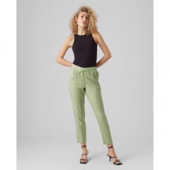 Pantalon Vert à Longueur Cheville