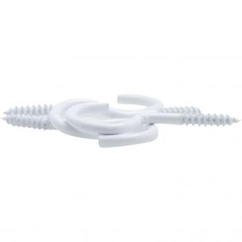 Ganci Legno Viswood 4,5x35 mm (Bianco) – Kit di 5
