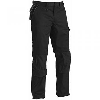 Pantaloni 1406 a pieghe nero‑grigio chiaro