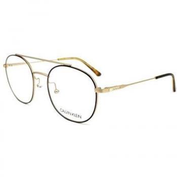 Calvin Klein Unisex Glasses Ck18123, Yellow, Size: 50 MM