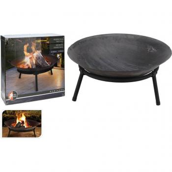 Fourneau extérieur Iperbriko – Cœur en fonte circulaire 50 cm