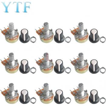 WH148 Multi-Resistance Potentiometer Kit (1K, 2K, 5K, 10K, 20K, 50K, 100K, 500K, 1M)