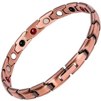Joyería Magnética de Metal con Circonita Natural para el Cuidado de la Salud
