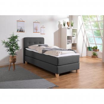 HOME AFFAIRE Boxspringbett Fargo, Samt