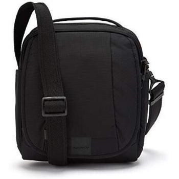 ProtectorBag LS200 – 7 Liter Anti-Theft Shoulder Pack, Dual Security Locks, Black