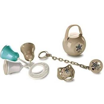 Jané Set Regalo Nascita con Pinza per Succhietto e Sonaglino